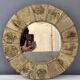 Ceramic mirror by Raymonde Leduc from the 1960s.