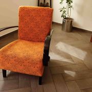 Art Deco armchair C by Jindřich Halabala – original upholstery