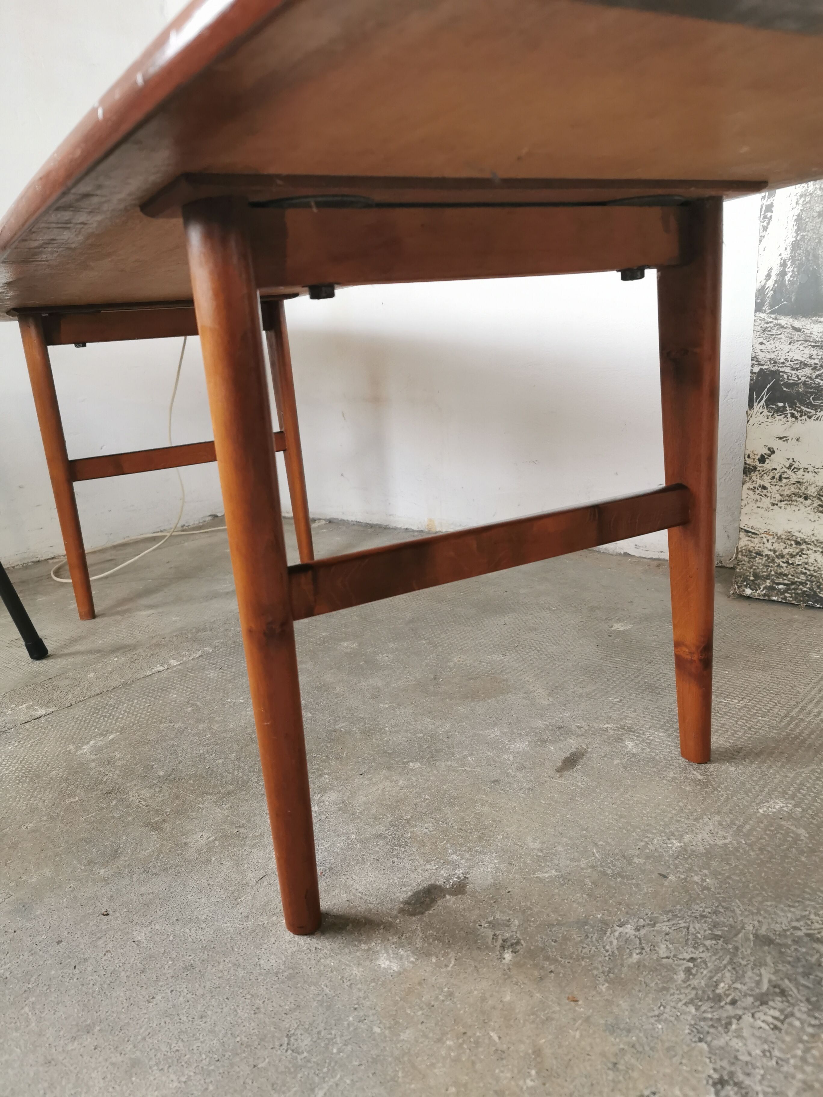 Scandinavian teak coffee table Alberts Tibro