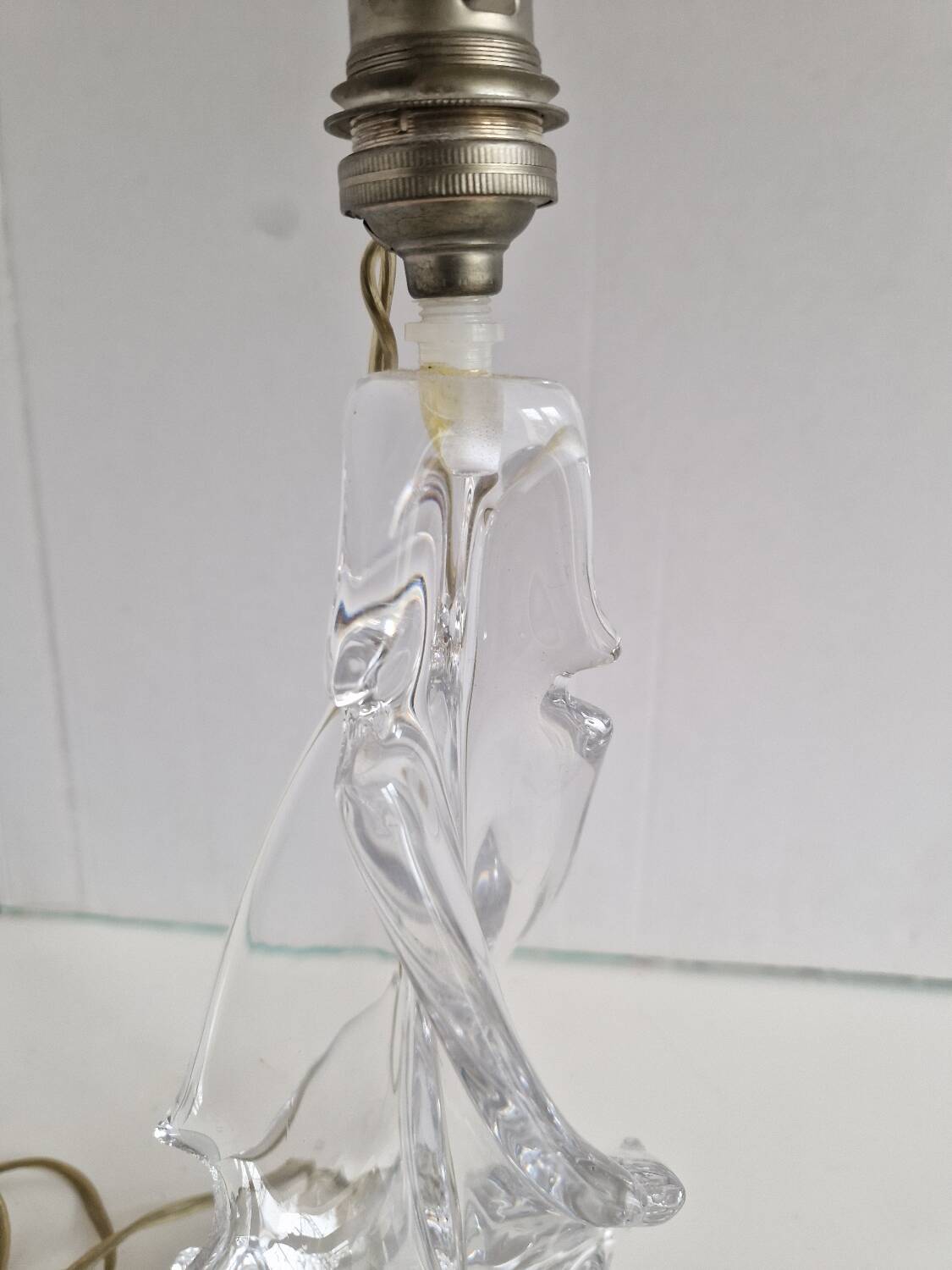 Crystal Schneider Lamp Base