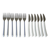 Lot de 12 couverts Air France Concorde
