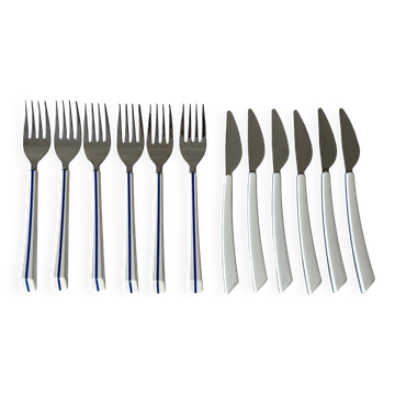 Lot de 12 couverts Air France Concorde