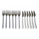 Set of 12 Air France Concorde cutlery.