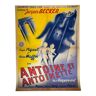 Affiche cinéma originale "Antoine et Antoinette" Jacques Becker 60x80cm 1947