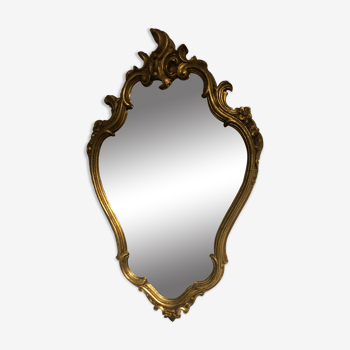 Miroir rocaille style rococo 55x80cm