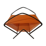 Vinyl door in orange scoubidou