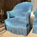 Bench and toad armchair