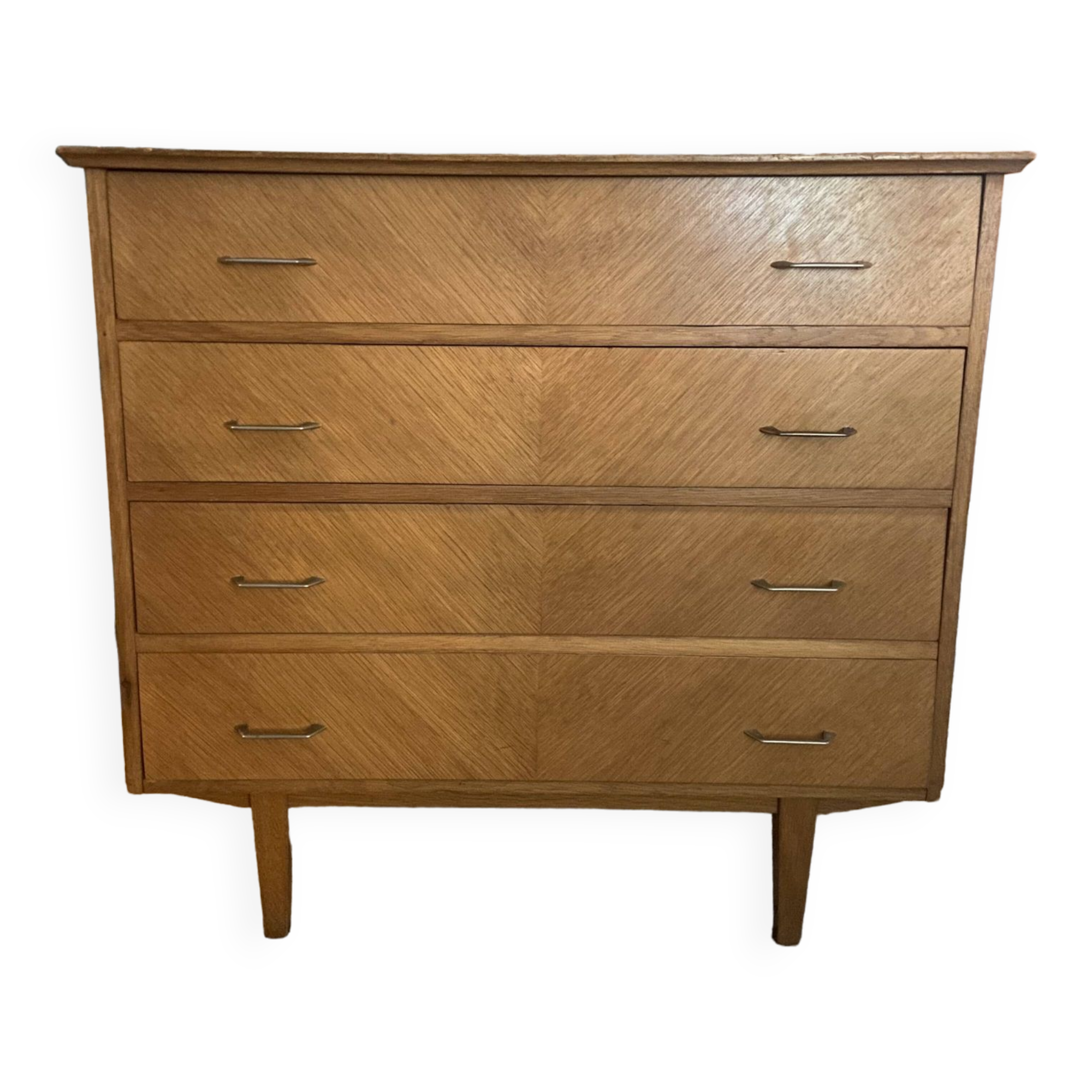 1950s oak chest of drawers