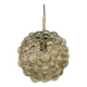 XL Helena Tynell glass bubble hanging lamp pendant, 1970s