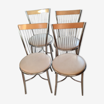 4 chaises style bistrot
