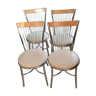 4 Bistro style chairs