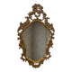 Vintage gold baroque mirror / wall mirror