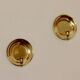 Pair Of Mid Century Swedish Brass Sconces