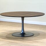 Mid-Century Arkana Round Dining Table in Brazilian Rosewood
