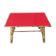 Rattan coffee table