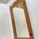 Grand miroir années 70/80 bois massif