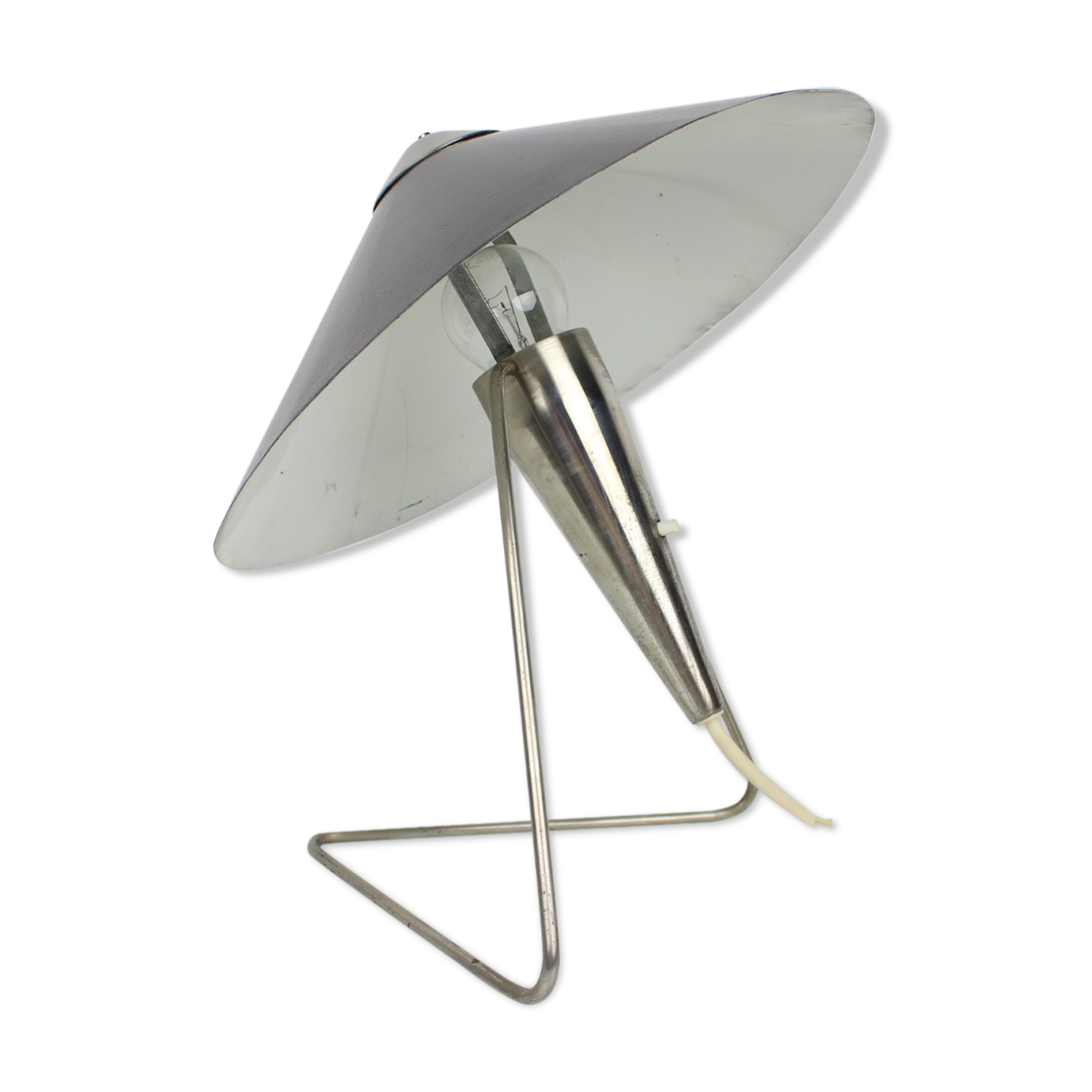 Metal Table Light by Helena Frantova for Okolo, 1960's