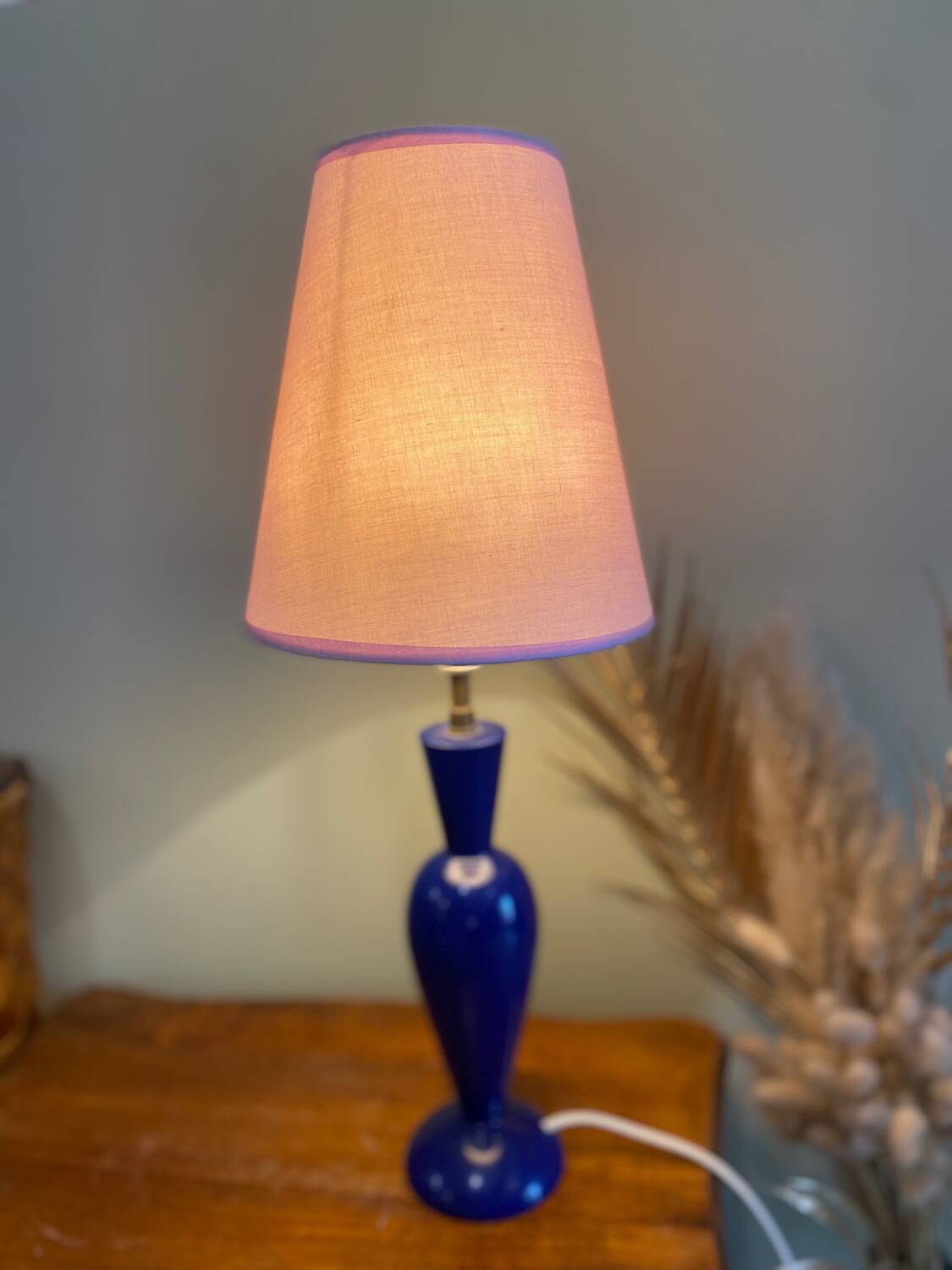 Colorful vintage lamp