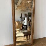 Old foot mirror gilded