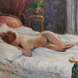 Oil on canvas by Guido Hanset 1967