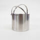 Seau à glace en acier inoxydable par Arne Jacobsen pour Stelton, Danemark années 1960