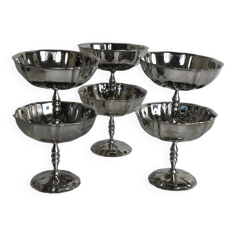 6 all-stainless steel royal cups