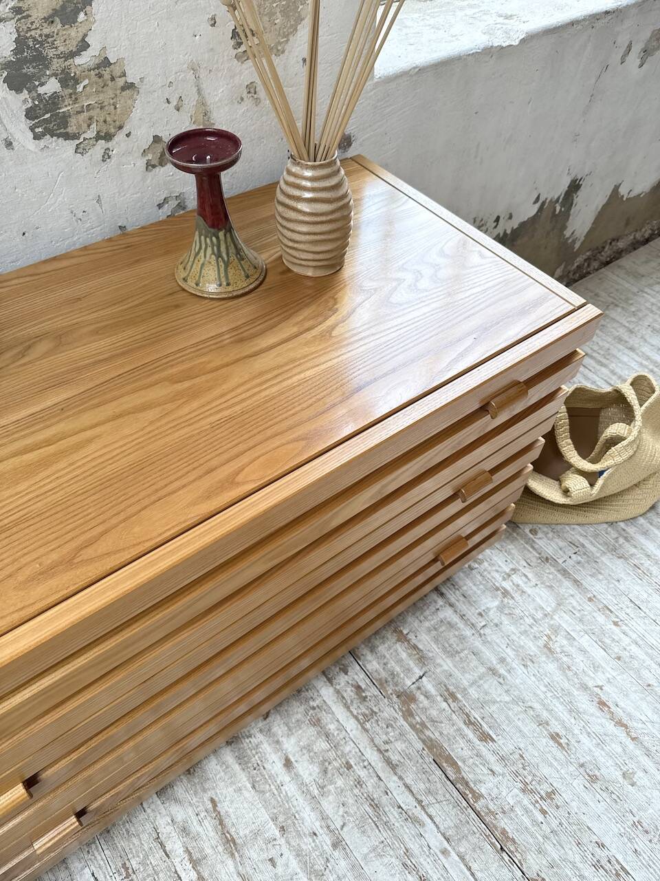 Solid oak chest of drawers Regain XL