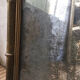 18th century mercury mirror 119x56cm