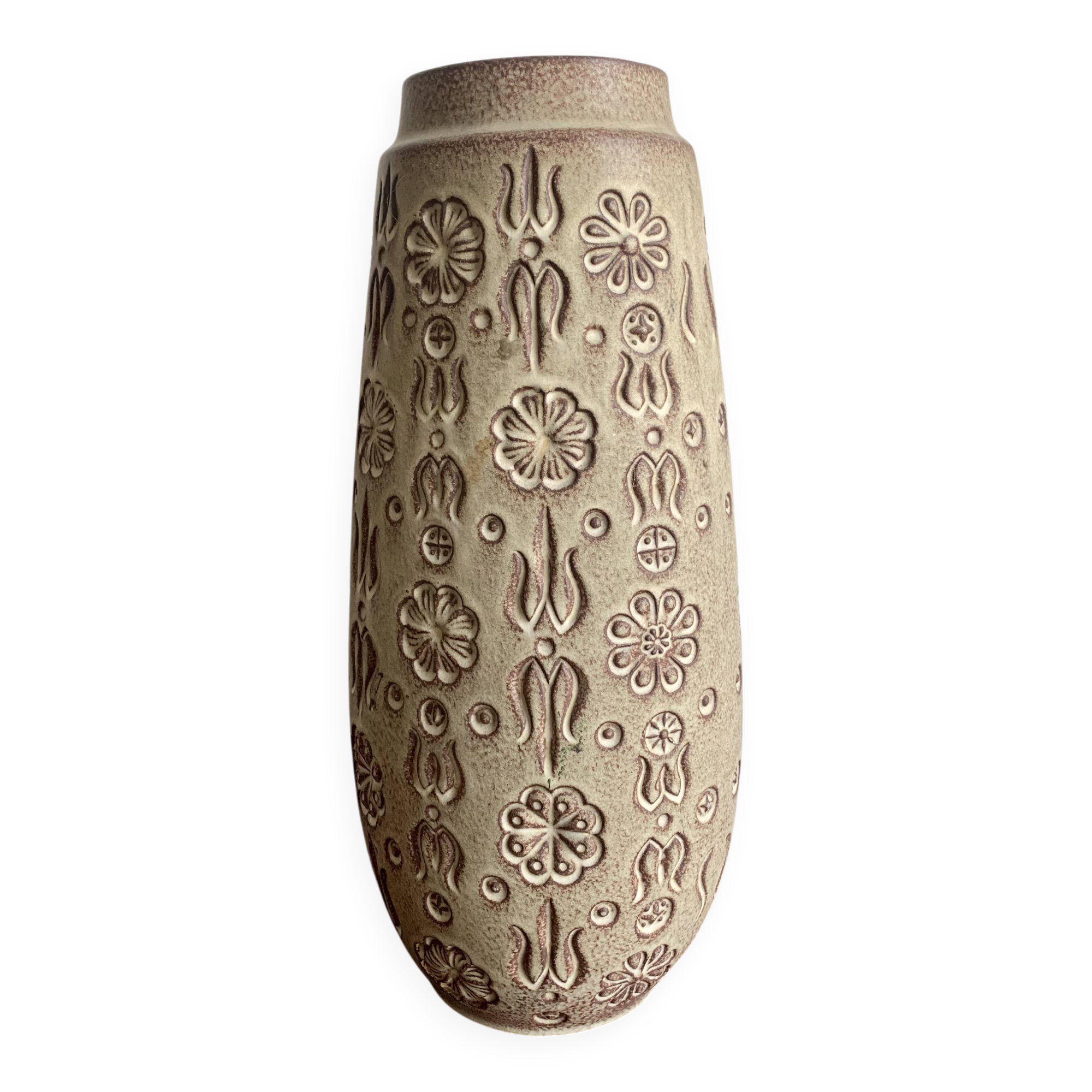 Large Vintage  Ceramic  Vase West Germany, 1970S