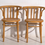 Chaises anciennes avec accoudoirs (vers 1920). Ensemble de 4 pièces #1