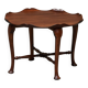 Coffee table F. Parker & Sons in carved solid oak, early 20th century.