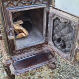 Godin enamelled wood stove