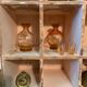 Wooden storage cabinet - 9 lockers