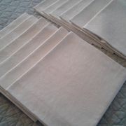 12 towels damask fabric Lin /Soie .decors foliage and coat of arms