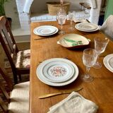 Farmhouse table with drawers