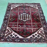 Tapis iranien en laine fait main- L=1m48 l=1m14