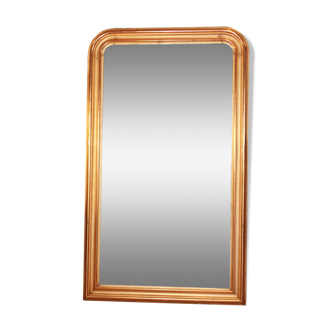 Very large Louis Philippe golden mirror