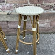 Paire de tabouret de bar style drucker paris café