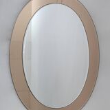 Miroir italien par Antonio Lupi pour Cristal Luxor, années 1960
