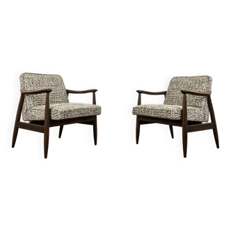 Mmid-century modern gfm 87 armchair by juliusz kędziorek, gościcińskie furniture factory 196