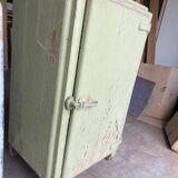 Old cast iron fridge - a decorative nugget