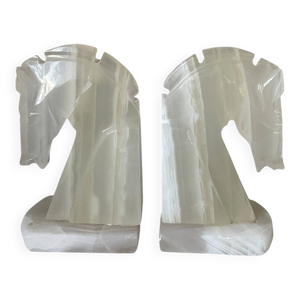 Paire de serre-livres - onyx