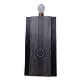 Brutalist table lamp from Temde, Switzerland, 1960s