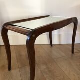 Vintage coffee table art deco end of canape