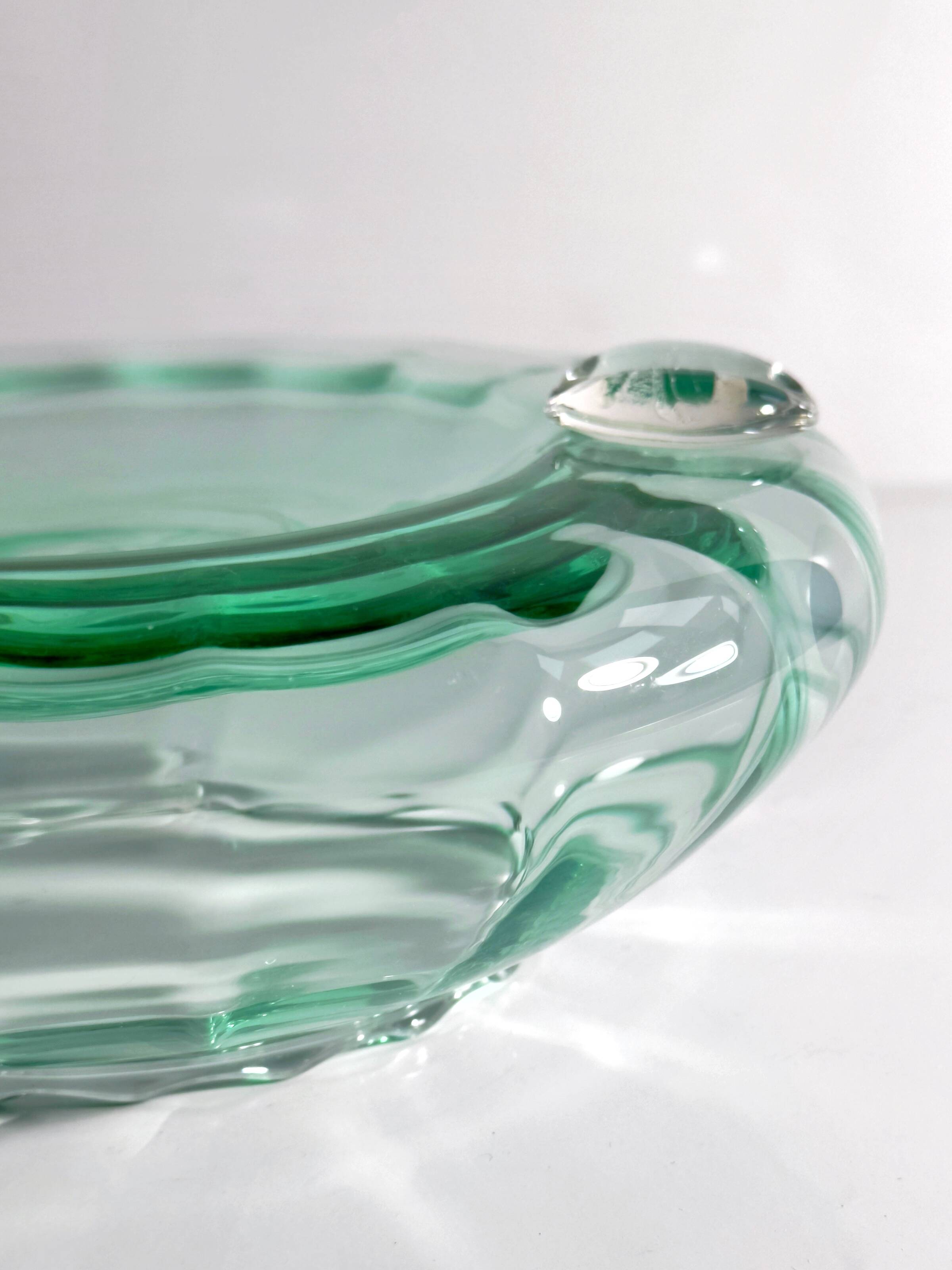 Mouth blown Murano Ash Tray - 1950s