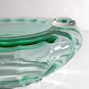 Cendrier en verre de Murano soufflé à la bouche - années 1950