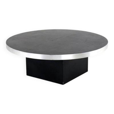 Table basse dans le style de Willy Rizzo - moderne du milieu du siècle