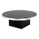 Table basse dans le style de Willy Rizzo - moderne du milieu du siècle