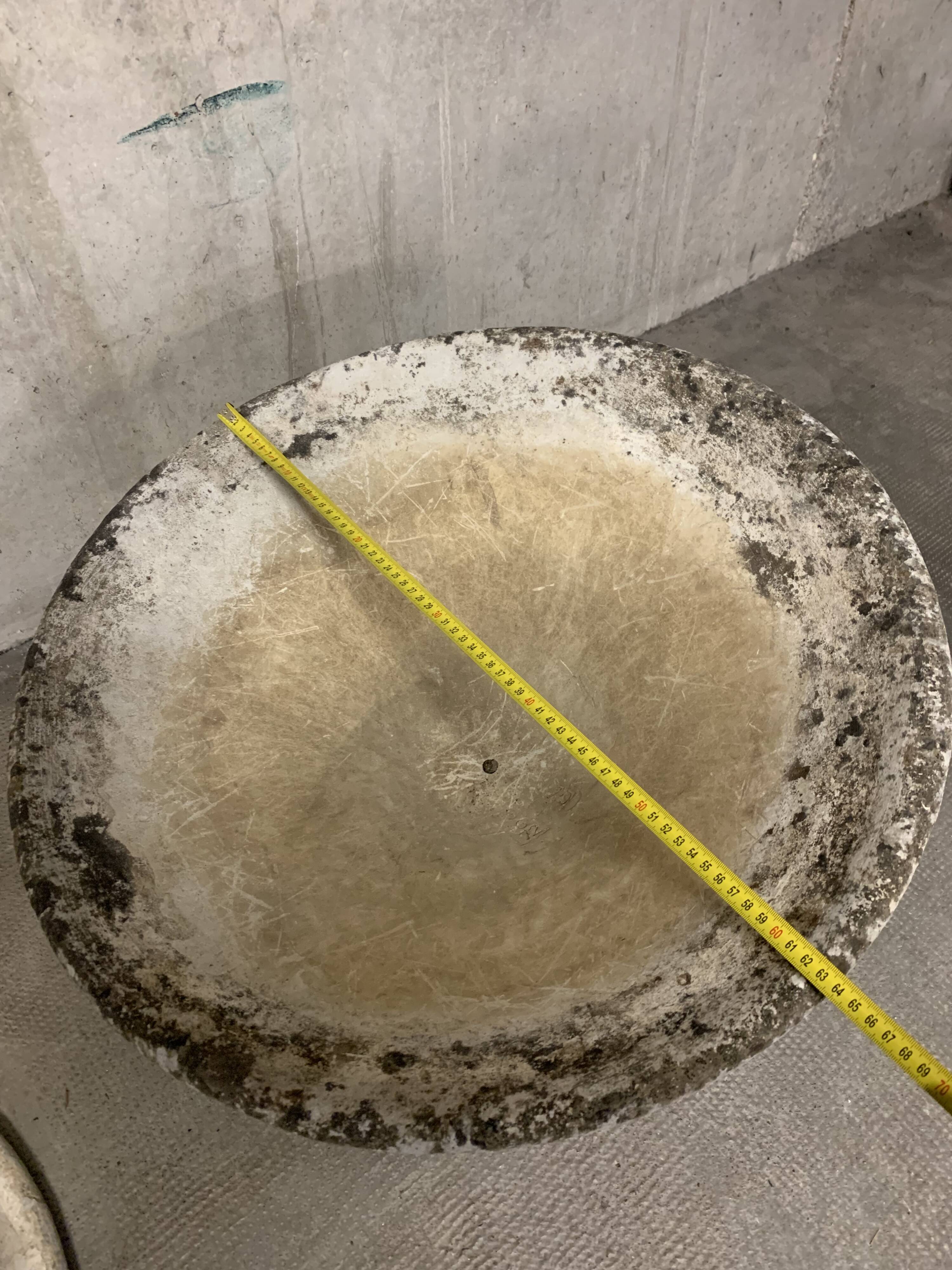 Pair of Willy Guhl Vintage Eternit Planter Basins