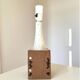 Vintage Danish table lamp in stoneware by Mette Løkke Stiil for Axella, 1970s
